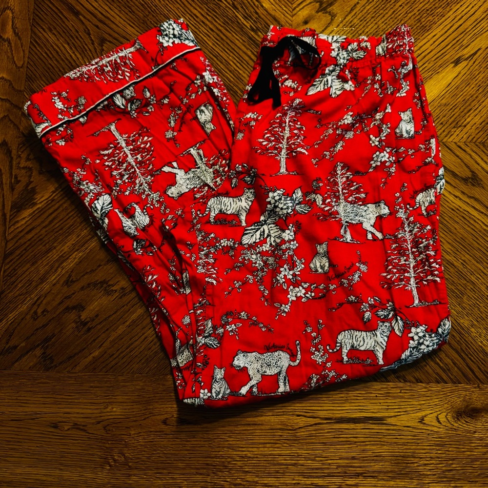 Victoria’s Secret Vintage Tiger Pajama Pants Size XL